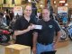 $1,000 Harley Shopping Spree Grand Prize winner Don Petersen of Scotia
