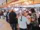 Part of the crowd at the 90 gift certificates