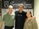 Bug Country's Dave Silvers & his wife Sandy backstage with Vince Gill