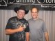 Bug Country's Dave Silvers backstage with John Michael Montgomery