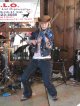 Amy fiddles, Jason Wicks Band