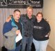 Backstage winner Joe Paratore of Fort Plain & his fiancee Heather with Phil Vassar!